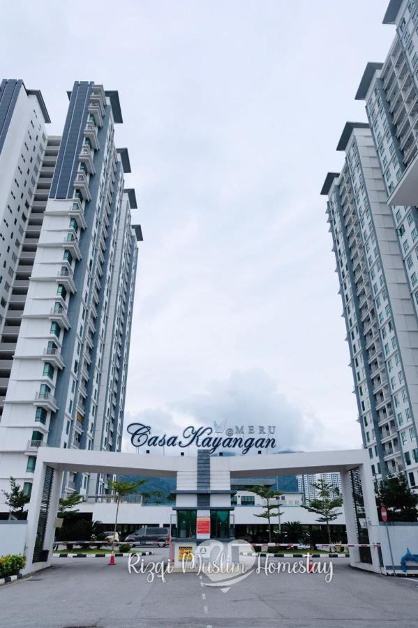 Rizqi Muslim Homestay Meru Casa Kayangan Ipoh Exterior foto
